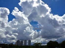 Com possibilidade de chuvas, domingo encerra a semana com sol e nebulosidade