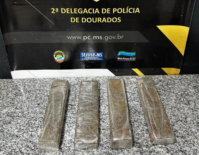 Polícia Civil cumpre três mandados de prisão em Dourados e prende um por tráfico de drogas