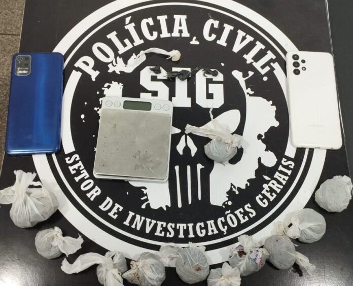 Mulher é presa pela Polícia Civil em Aquidauana, por tráfico de drogas