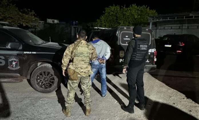Polícia Civil prende homicida foragido em Ladário