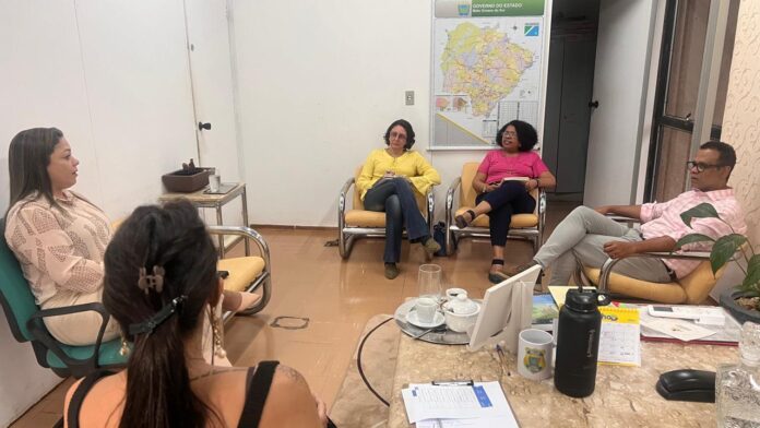 Coordenadora do Núcleo Institucional da Cidadania da Polícia Civil se reúne com secretário-executivo da Secretaria Estadual de Assistência Social e dos Direitos Humanos