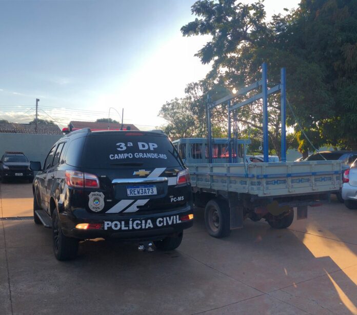 Polícia Civil recupera, em Campo Grande, equipamento industrial avaliado em cerca de R$ 65 mil