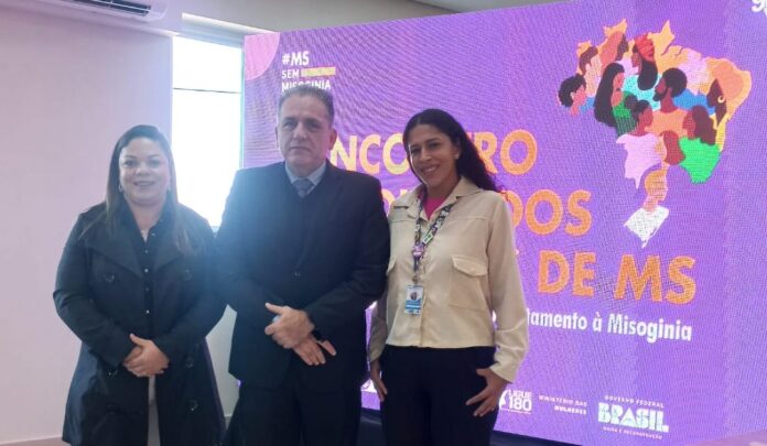 Delegado-Geral Adjunto e Coordenadora do NIC participam da agenda no MS, da Ministra de Estado das Mulheres, Sra. Aparecida Gonçalves, ‘Cida Gonçalves ‘ em Campo Grande