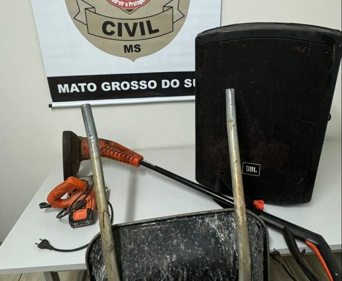 Polícia Civil identifica autores de furto qualificado a capela São José e recupera objetos em Iguatemi