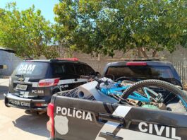 Polícia Civil prende homem pelos crimes de ameaça, furto e dano cometidos em contexto de violência doméstica e familiar contra a mulher em Coxim