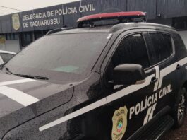 Mulher que matou o primeiro convivente e lesionou o segundo é presa pela Polícia Civil em Taquarussu, após descumprir medidas cautelares impostas pelo Poder Judiciário