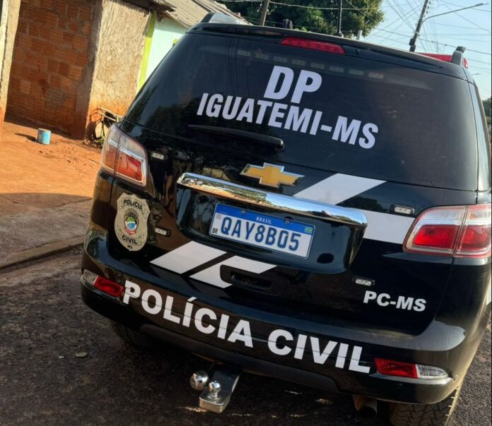 Policia Civil cumpre mandado de prisão preventiva de autor de violência doméstica em Iguatemi