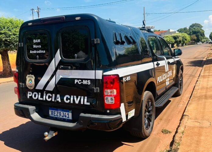 Polícia Civil prende homem que ameaçou, xingou e agrediu sua esposa e filhas em Nova Andradina