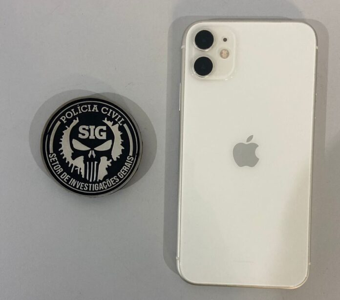 Polícia Civil recupera Iphone 11, o roubo foi praticado com Simulacro em Corumbá