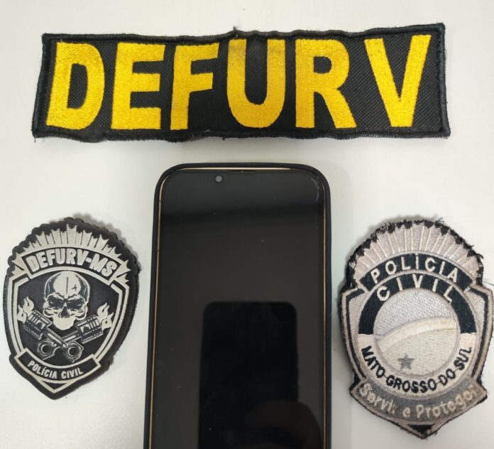 Polícia Civil recupera aparelho celular roubado no bairro Nova Lima em Campo Grande