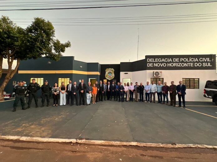 População de Novo Horizonte do Sul agora conta com uma Delegacia de Polícia Civil no município