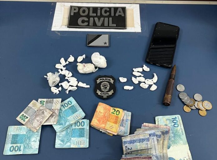 Polícia Civil prende três integrantes de família associada ao tráfico de drogas em Miranda