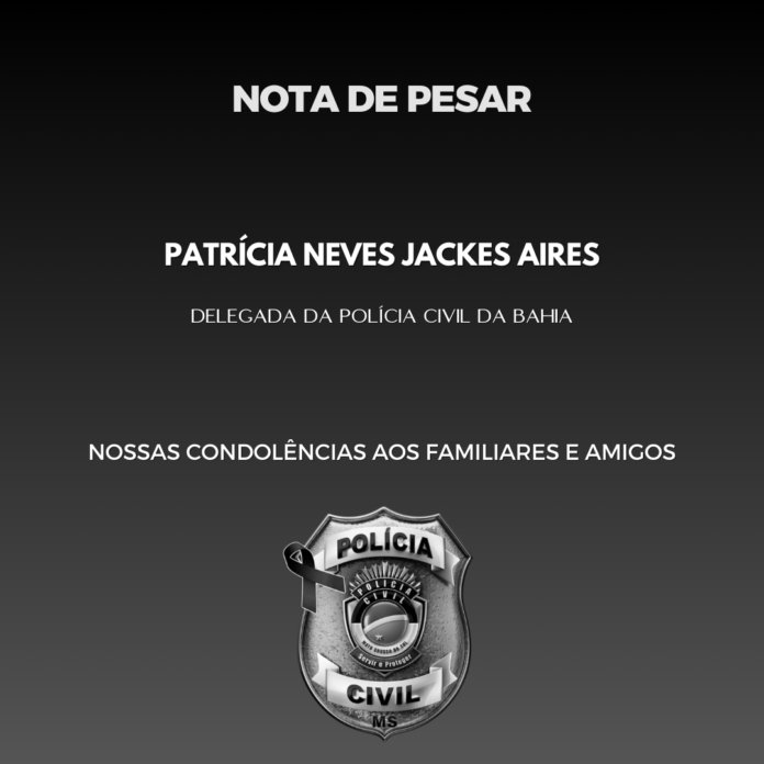 Nota de Pesar Patrícia Neves Jackes Aires