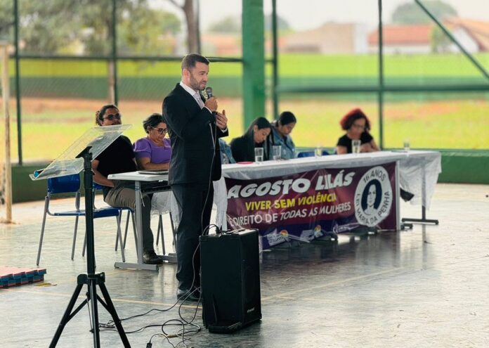 Operação Shamar – Polícia Civil participa de palestra sobre Agosto Lilás, em escola de Dois Irmãos do Buriti