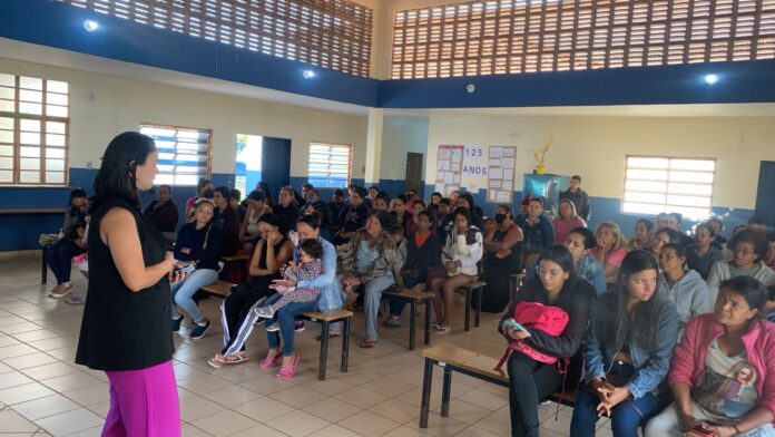 Polícia Civil realiza palestra sobre violência contra a mulher em Campo Grande