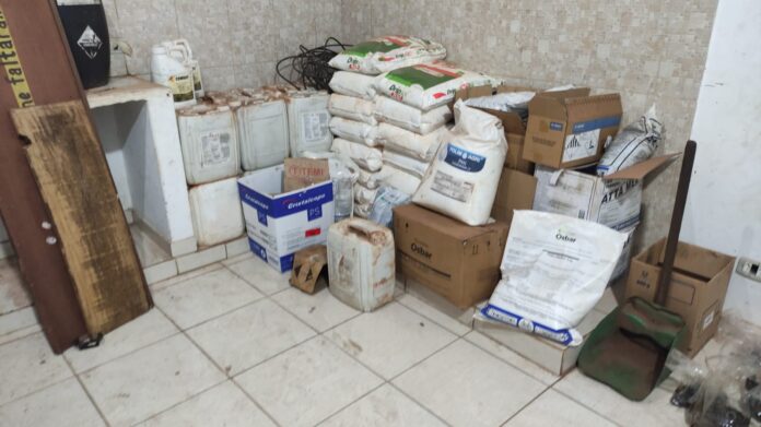Receptador de produtos furtados em Corumbá é preso pela Polícia Civil em posse de defensivos agrícolas