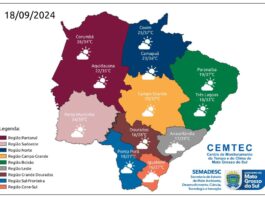 De volta ao calorão: quarta-feira tem previsão de tempo seco e altas temperaturas em MS
