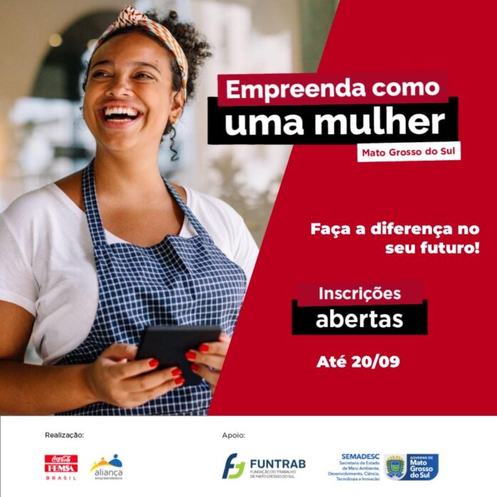 Funtrab e Coca-Cola FEMSA Brasil abrem novas turmas para capacitação gratuita de empreendedoras em Campo Grande