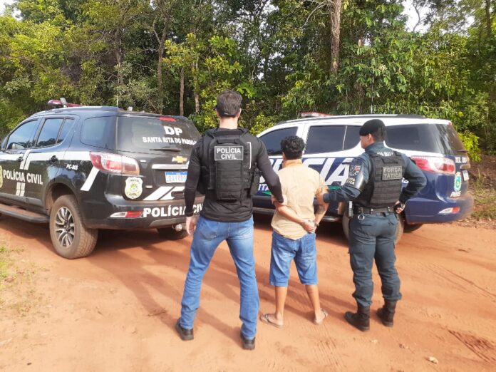 Polícias Civil e Militar prendem foragida no assentamento Mutum em Santa Rita do Pardo