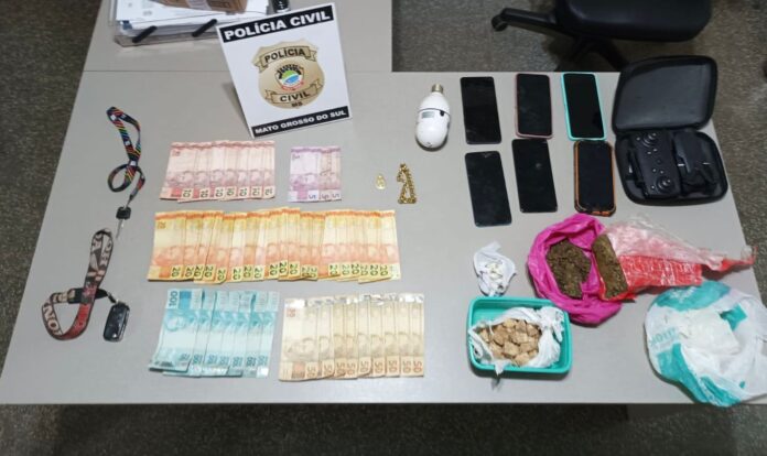 Polícia Civil prende homem por tráfico de drogas em São Gabriel do Oeste