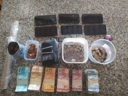 Durante prisão relacionada a tentativa de homicídio, policiais civis capturam suspeito tráfico de drogas, em Sidrolândia