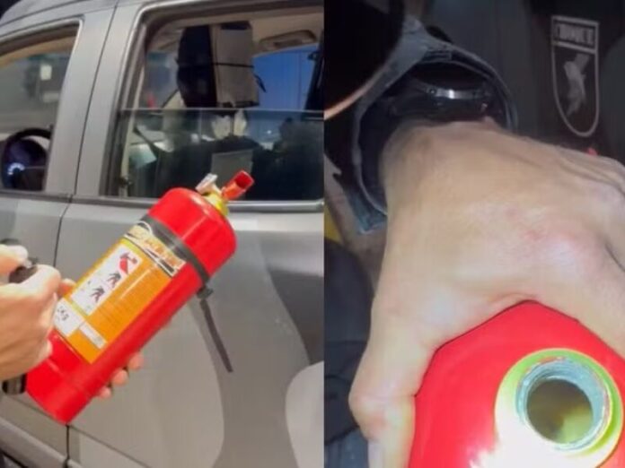 Boliviano é preso em flagrante com cocaína escondida em extintor na rodoviária da Capital