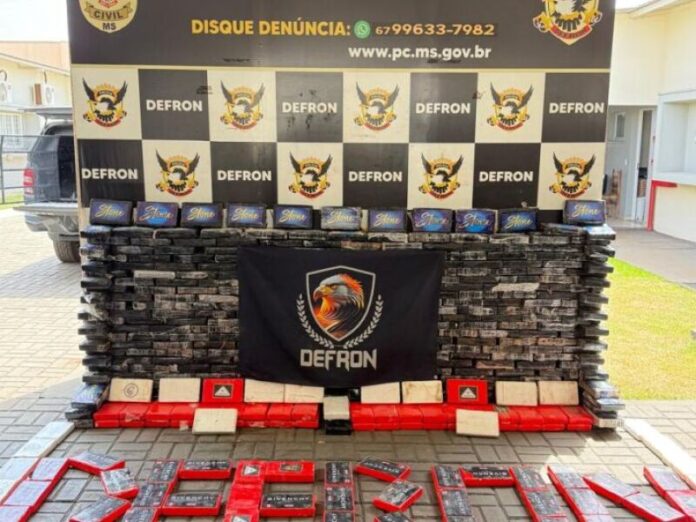 Homem é preso com quase meia tonelada de cocaína em oficina mecânica