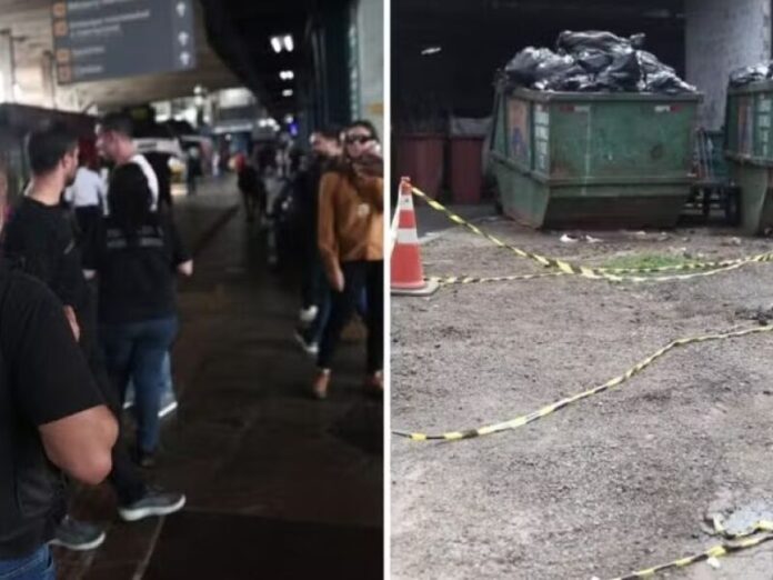 Picadinho humano para viagem! Corpo é encontrado esquartejado dentro de mala na rodoviária