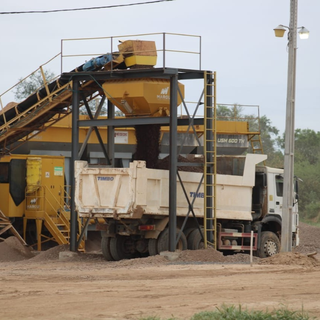 Estiagem acelera pavimenta&ccedil;&atilde;o da Rota Bioce&acirc;nica no Chaco paraguaio