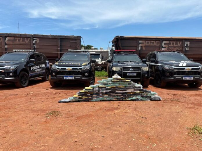 Ação policial impede transporte de 100 kg de droga de Corumbá para Minas Gerais