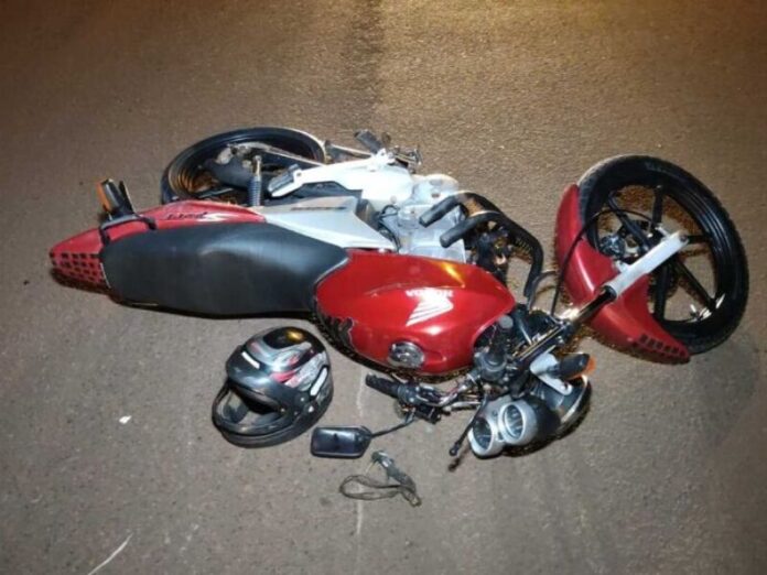 Motociclista morre após atropelar pedestre na Rua Brilhante, em Campo Grande