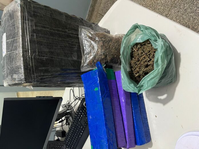 Polícia Civil descobre entreposto de drogas em Fátima do Sul e apreende mais de 33 quilos de maconha