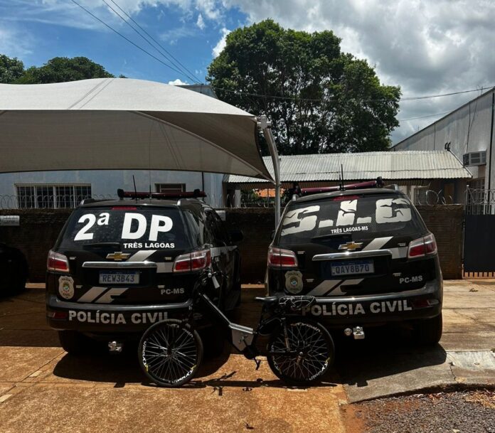 Polícia Civil apreende adolescente por receptação de bicicleta elétrica e Polícia Civil apreende adolescente por receptação de bicicleta elétrica e identifica autor de furto em Três Lagoas