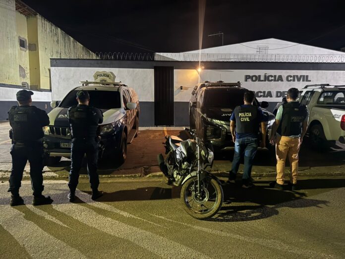Ação conjunta entre as Polícias Civil e Militar resulta na prisão de dois indivíduos por roubo em Miranda