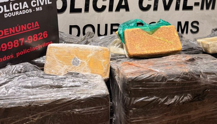 Polícia Civil prende sogro e genro por tráfico de drogas e apreende quase 160kg de crack em Dourados