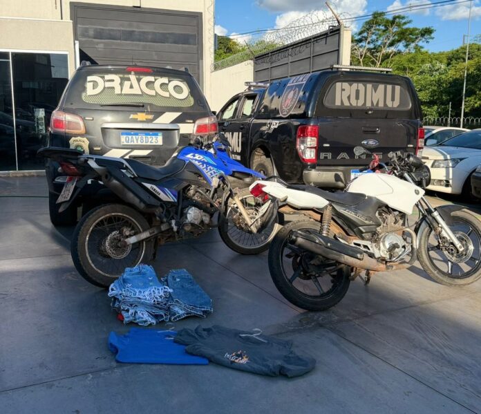Polícia Civil e Guarda Civil Metropolitana prendem duas pessoas em flagrante por furto qualificado em Campo Grande