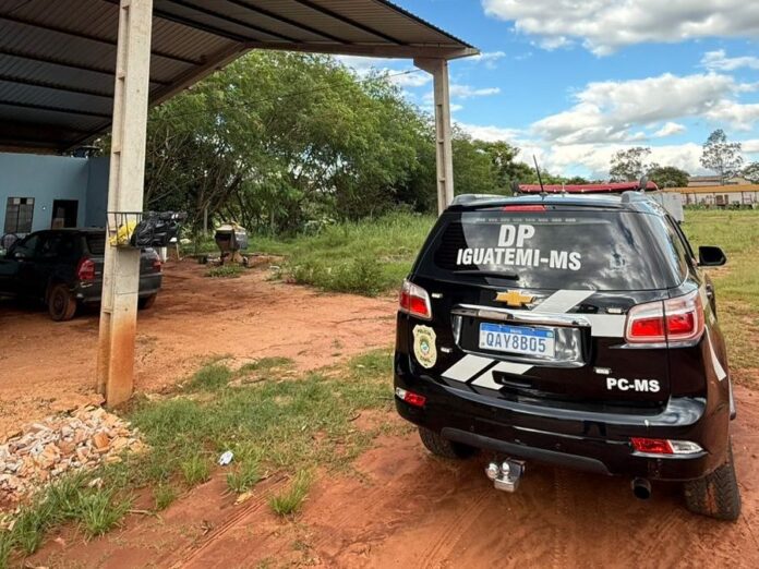 Polícia Civil cumpre mandado de prisão preventiva em desfavor de autor de estupro de vulnerável em Iguatemi