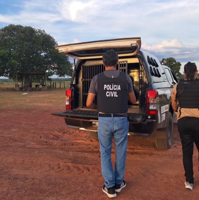 Polícia Civil prende suspeito em flagrante por lesão corporal dolosa e violência psicológica em Coxim