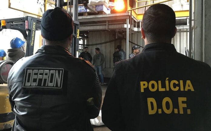 Polícias Civil e Militar apreendem 390 kg de maconha em Aral Moreira