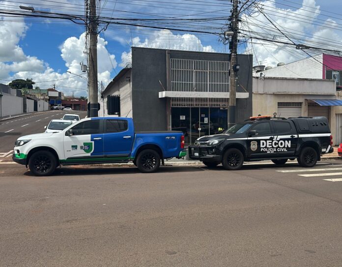Em operação conjunta, Polícia Civil apreende produtos em tabacaria de Campo Grande
