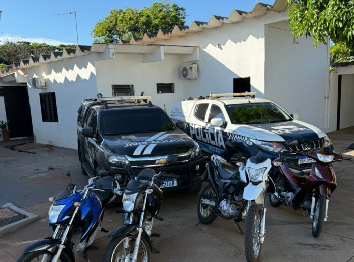Em Eldorado, atuação conjunta das Polícias Civil e Militar prende suspeito de comercializar motocicletas roubadas/furtadas