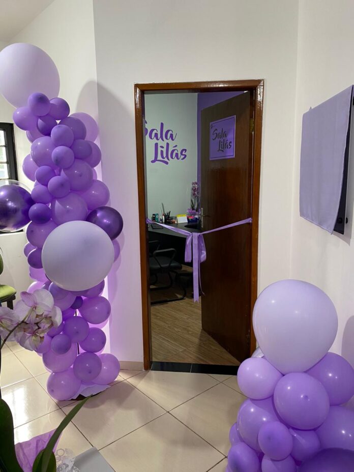 Polícia Civil realiza solenidade de inauguração da 58ª Sala Lilás em Laguna Carapã