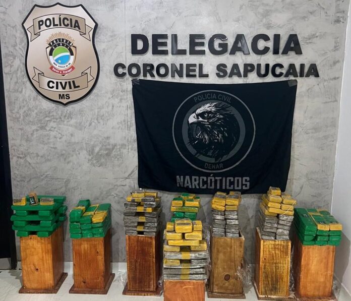 Casal é preso pela Polícia Civil ao tentar enviar drogas pelos Correios em Coronel Sapucaia