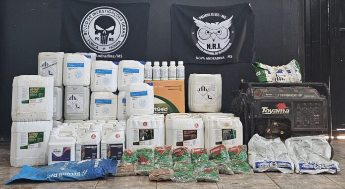 Em Nova Andradina, Polícia Civil elucida furto em propriedade rural e recupera objetos avaliados em R$ 65 mil