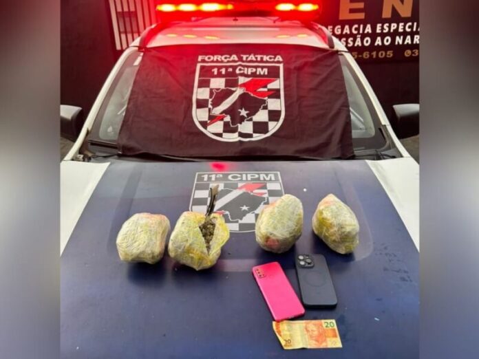 PM desmantela 'disk drogas' e prende dois homens em Campo Grande