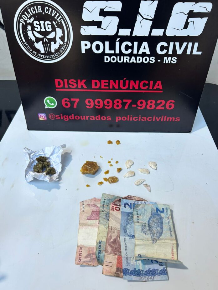 Polícia Civil fecha “boca de fumo” e prende irmãos em flagrante em Dourados
