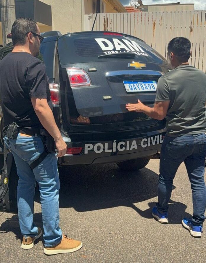 Polícia Civil prende autor de tentativa de estupro menos de uma hora após o crime, em Três Lagoas