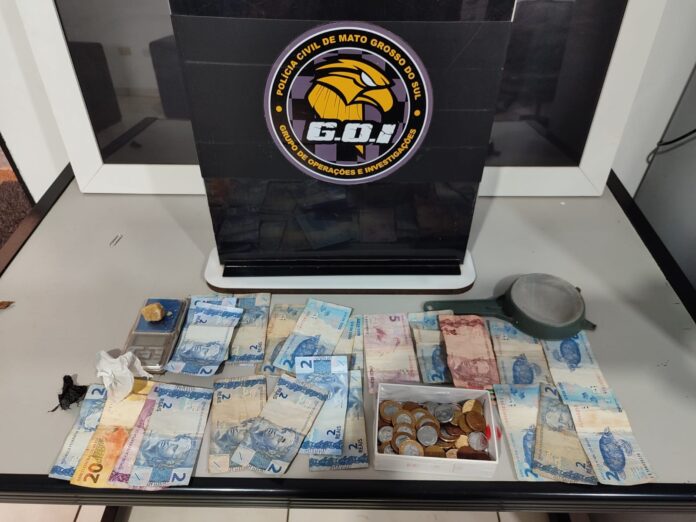 Polícia Civil prende homem por tráfico de drogas, em Campo Grande