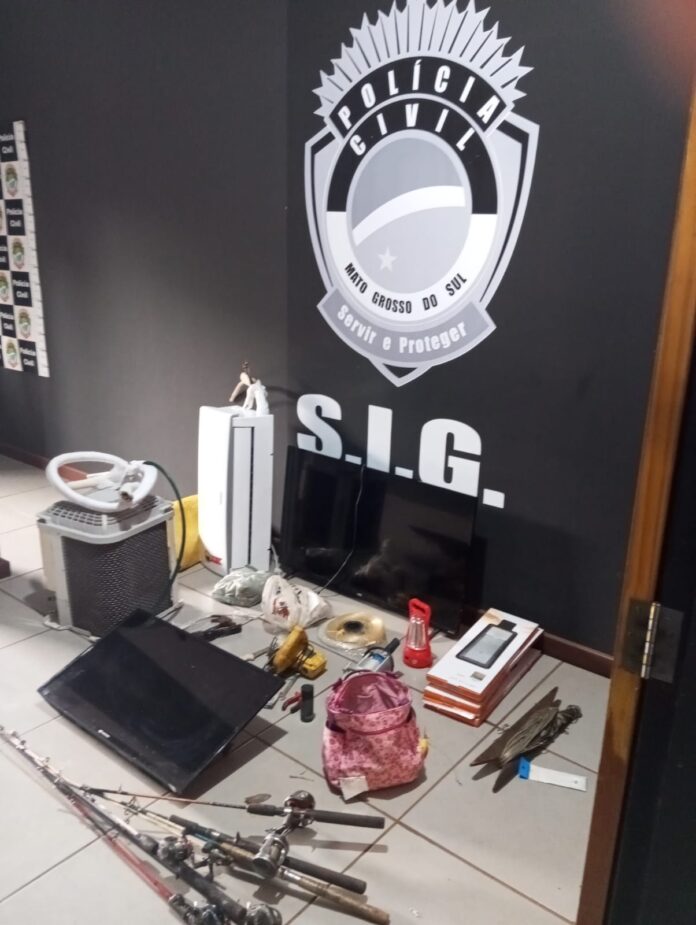 Polícia Civil recupera bens furtados em Ivinhema