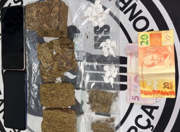 Policiais civis prendem investigado por tráfico e apreendem drogas prontas para serem comercializadas